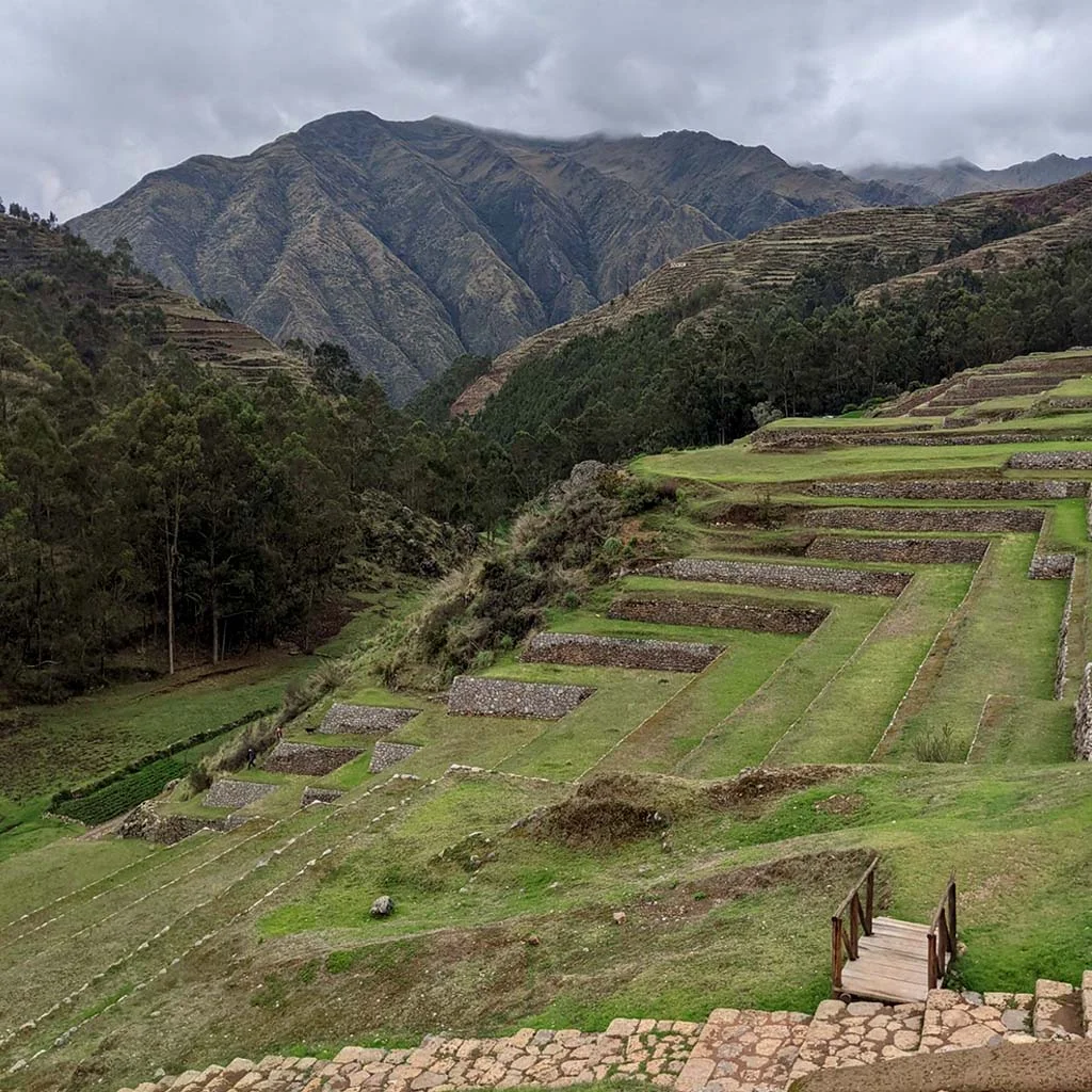 El centro arqueológico de Chinchero